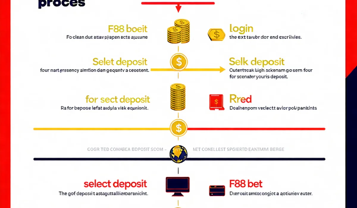 Minh họa các bước nạp tiền vào tài khoản F88bet một cách rõ ràng