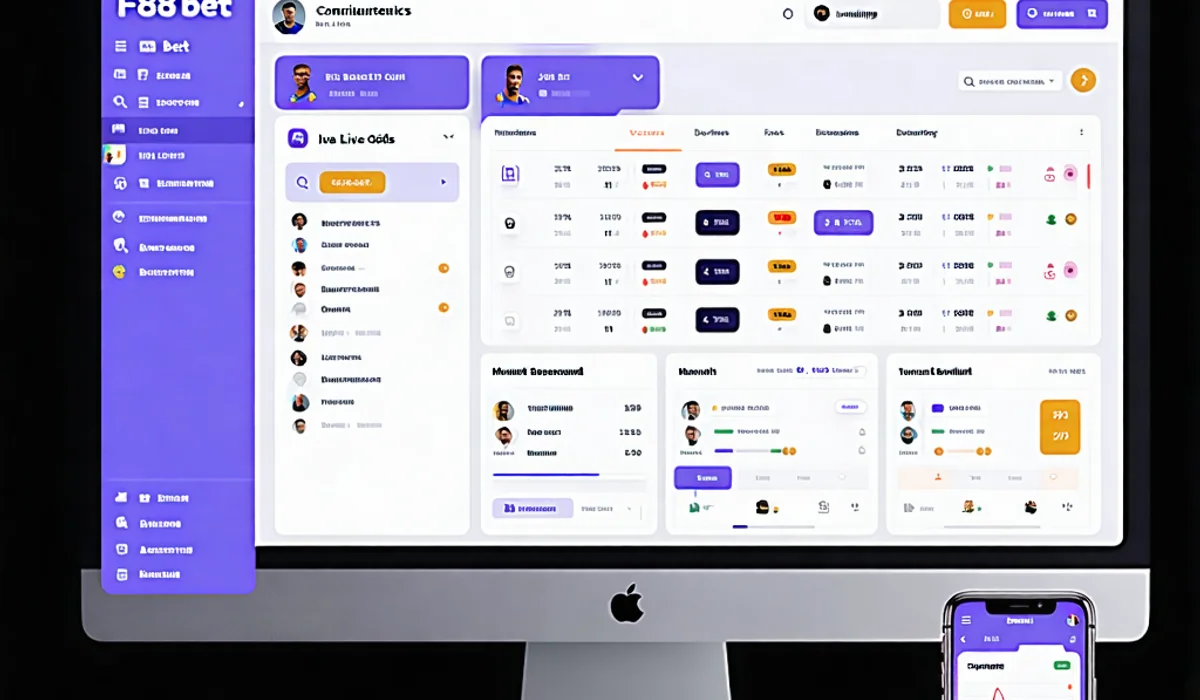 Giao diện nền tảng cá cược F88bet