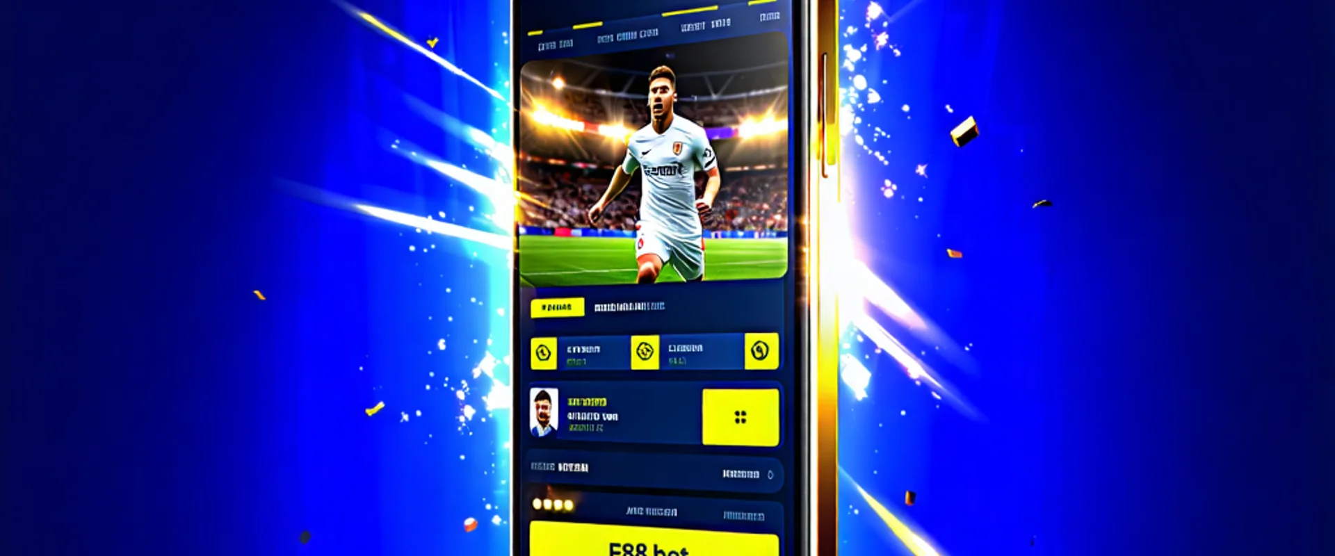 Hình ảnh banner ứng dụng F88bet trên điện thoại di động