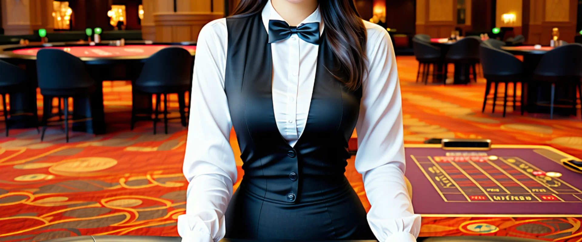 Hình ảnh sòng bạc trực tuyến F88bet với dealer chuyên nghiệp và các bàn chơi hấp dẫn