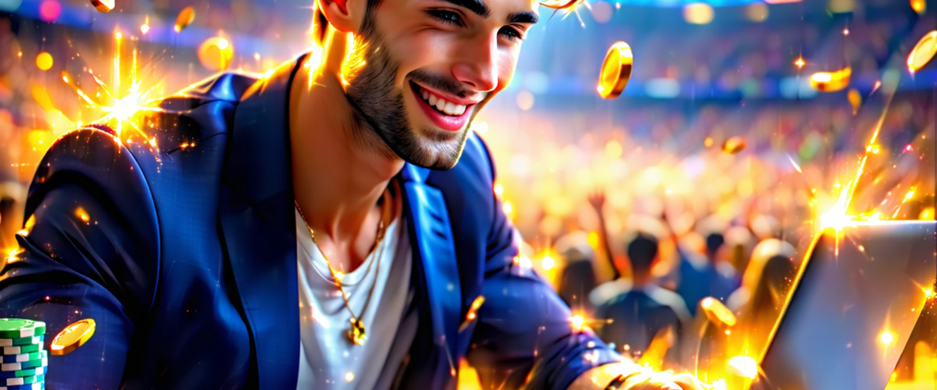 Hình ảnh banner F88bet, người chơi đang trải nghiệm cá cược trực tuyến