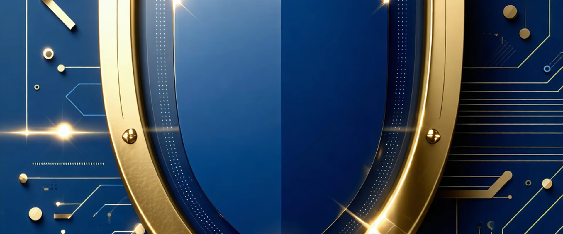 Biểu tượng lá chắn bảo mật kỹ thuật số màu vàng và xanh đậm của F88bet, tượng trưng cho sự bảo vệ dữ liệu người dùng và quyền riêng tư.