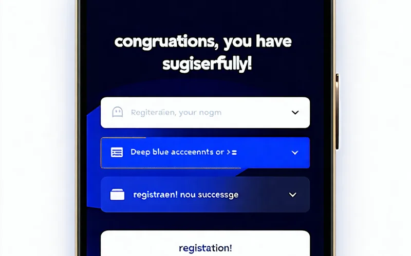Màn hình xác nhận đăng ký thành công F88bet