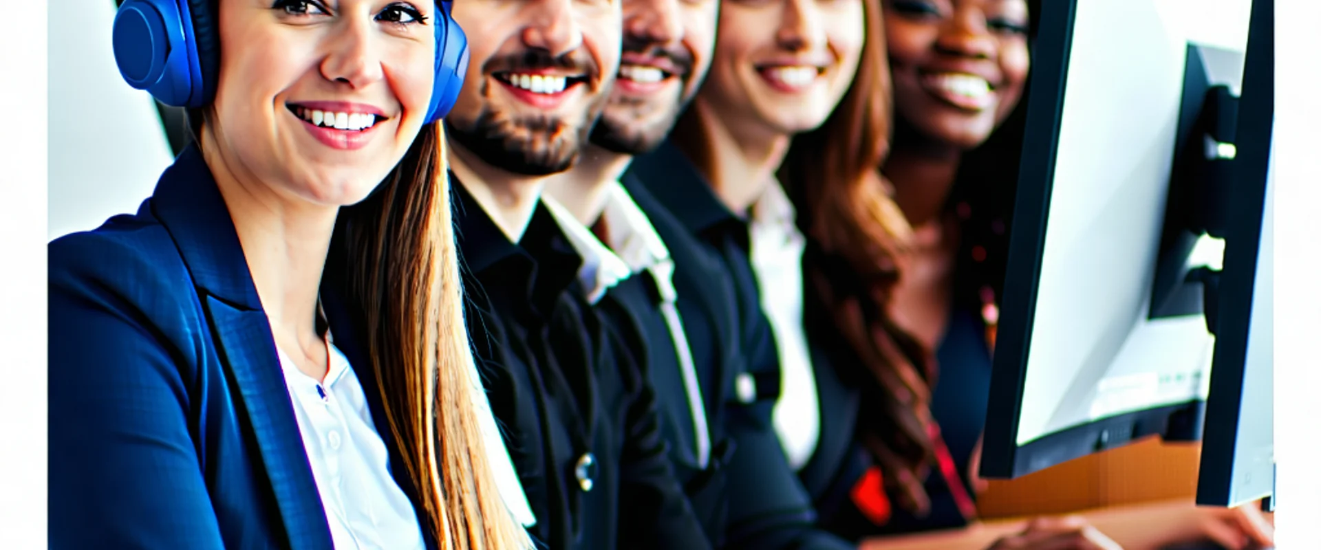 Hình ảnh trung tâm hỗ trợ F88bet với nhân viên tư vấn đang làm việc