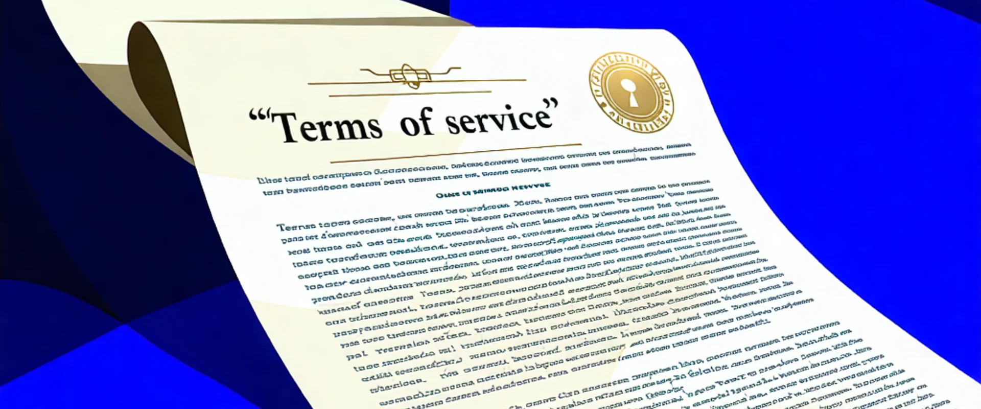 Hình ảnh banner Điều Khoản Dịch Vụ F88bet, biểu tượng an toàn và hợp pháp